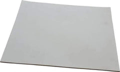 Made in USA - 12" Long, 12" Wide, 1/8" Thick, Silicone Rubber Foam Sheet - 35 to 45 Durometer, White, -20 to 500°F, 640 psi Tensile Strength, Adhesive Backing, Stock Length - Apex Tool & Supply