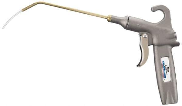 Guardair - 120 Max psi Safety Flexible Extension Tube Pistol Grip Blow Gun - 1/4 NPT, 12" Tube Length, Aluminum - Apex Tool & Supply