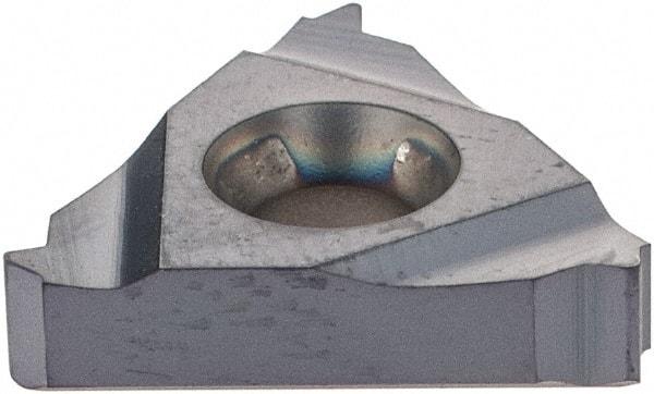 Iscar - 16ER External Right Hand 16 UNJ Laydown Threading Insert - Grade IC908, TiAlN Coated Carbide, 9.53mm Inscribed Circle - Apex Tool & Supply