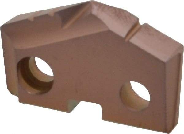 Allied Machine and Engineering - 31/32" Diam x 3/16" Thick, Seat Code 2, 132° Included Angle Spade Drill Insert - AM200 Coated, Cobalt, Grade Super Cobalt, Series GEN2 T-A - Apex Tool & Supply