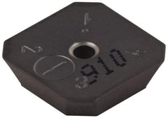 Iscar - SEKN42 42 Grade IC910 Carbide Milling Insert - AlTiN Finish, 0.1252" Thick, 1/2" Inscribed Circle - Apex Tool & Supply