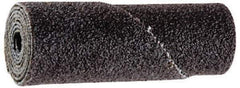 Merit Abrasives - 3/4" Max Roll Diam x 1" OAL, 60 Grit Straight Cartridge Roll - 3/16" Pilot Hole Diam, Medium Grade - Apex Tool & Supply