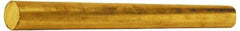 Value Collection - 7/8 Inch Diameter x 6 Ft. Long, Brass Round Rod - Alloy 360 - Apex Tool & Supply