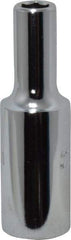 Proto - 3/8" Drive, Deep Hand Socket - 6 Points, 2-1/8" OAL, Chrome Finish - Apex Tool & Supply