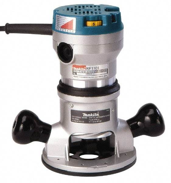 Makita - Electric Routers Collet Size (Inch): 1/4; 1/2 Router Type: Fixed Base - Apex Tool & Supply