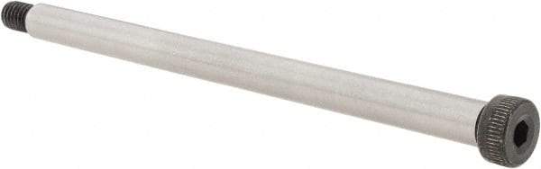 Value Collection - 3/8" Shoulder Diam x 5-1/2" Shoulder Length, 5/16-18 UNC, Hex Socket Shoulder Screw - 4140 Alloy Steel, Uncoated, 1/4" Head Height x 9/16" Head Diam - Apex Tool & Supply