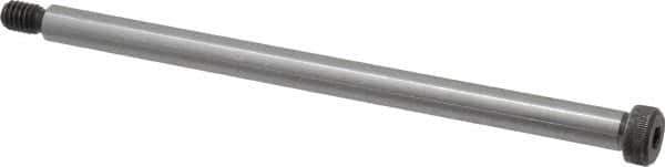 Value Collection - 3/8" Shoulder Diam x 6" Shoulder Length, 5/16-18 UNC, Hex Socket Shoulder Screw - 4140 Alloy Steel, Uncoated, 1/4" Head Height x 9/16" Head Diam - Apex Tool & Supply