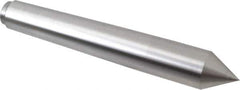Riten - 1.289" Head Diam, Hardened Tool Steel Standard Point Solid Dead Center - B&S 10 Brown & Sharpe Taper, 1.289" Point Diam, 8-9/16" OAL - Apex Tool & Supply