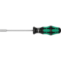 Wera - 3mm Solid Shaft Nutdriver - Cushion Grip Handle, 223mm OAL - Apex Tool & Supply