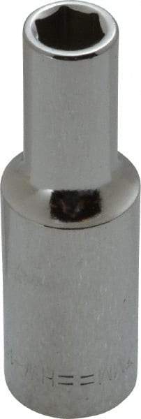 Blackhawk by Proto - 3/8" Drive, Deep Hand Socket - 6 Points, 2-7/64" OAL, Chrome Finish - Apex Tool & Supply