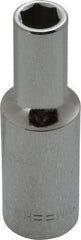 Blackhawk by Proto - 3/8" Drive, Deep Hand Socket - 6 Points, 2-7/64" OAL, Chrome Finish - Apex Tool & Supply