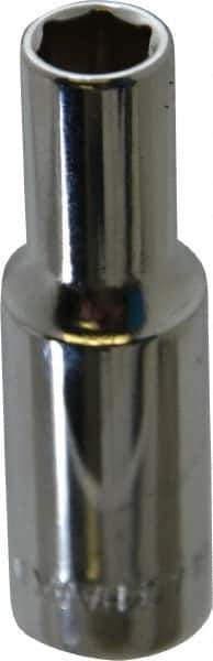 Blackhawk by Proto - 3/8" Drive, Deep Hand Socket - 6 Points, 2-7/64" OAL, Chrome Finish - Apex Tool & Supply