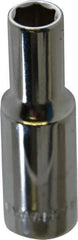 Blackhawk by Proto - 3/8" Drive, Deep Hand Socket - 6 Points, 2-7/64" OAL, Chrome Finish - Apex Tool & Supply