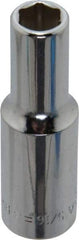Blackhawk by Proto - 5/16", 3/8" Drive, Deep Hand Socket - 6 Points, 1-13/16" OAL, Chrome Finish - Apex Tool & Supply