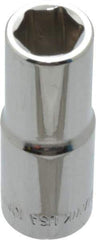 Blackhawk by Proto - 3/8" Drive, Deep Hand Socket - 6 Points, 1-13/16" OAL, Chrome Finish - Apex Tool & Supply