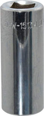 Blackhawk by Proto - 3/8" Drive, Deep Hand Socket - 6 Points, 1-13/16" OAL, Chrome Finish - Apex Tool & Supply