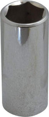 Blackhawk by Proto - 3/8" Drive, Deep Hand Socket - 6 Points, 2-13/64" OAL, Chrome Finish - Apex Tool & Supply