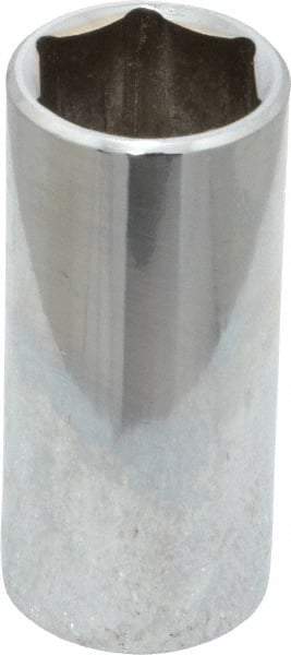 Blackhawk by Proto - 3/8" Drive, Deep Hand Socket - 6 Points, 2-13/64" OAL, Chrome Finish - Apex Tool & Supply