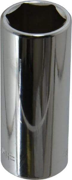 Blackhawk by Proto - 5/8", 3/8" Drive, Deep Hand Socket - 6 Points, 2-3/32" OAL, Chrome Finish - Apex Tool & Supply