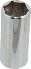 Blackhawk by Proto - 13/16", 3/8" Drive, Deep Hand Socket - 6 Points, 2-1/2" OAL, Chrome Finish - Apex Tool & Supply