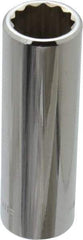 Blackhawk by Proto - 3/8" Drive, Deep Hand Socket - 12 Points, 2-3/4" OAL, Chrome Finish - Apex Tool & Supply