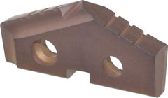 Allied Machine and Engineering - 1-5/16" Diam x 3/16" Thick, Seat Code 2, 132° Included Angle Spade Drill Insert - AM200 Coated, Cobalt, Grade Super Cobalt, Series GEN2 T-A - Apex Tool & Supply
