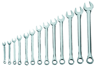 STANLEY® 13 Piece Full Polish Combination Wrench Set – 12 Point - Apex Tool & Supply