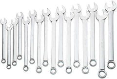 Proto - 16 Piece, 1-5/16" to 2-1/2", 12 Point Combination Wrench Set - Inch Measurement Standard, Satin Finish, Comes in Box - Apex Tool & Supply