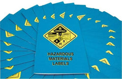 Marcom - Hazardous Materials Labels Training Booklet - English and Spanish, Safety Meeting Series - Apex Tool & Supply