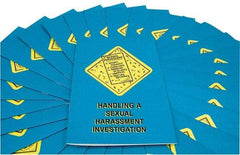 Marcom - Handling a Sexual Harassment Investigation Training Booklet - English and Spanish, Safety Meeting Series - Apex Tool & Supply