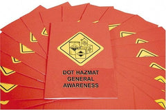 Marcom - DOT HazMat General Awareness Training Booklet - English, Regulatory Compliance Series - Apex Tool & Supply