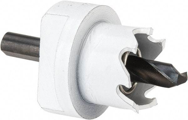 Lenox - 7/8" Diam, 1/2" Cutting Depth, Hole Saw - Carbide-Tipped Saw, Toothed Edge - Apex Tool & Supply