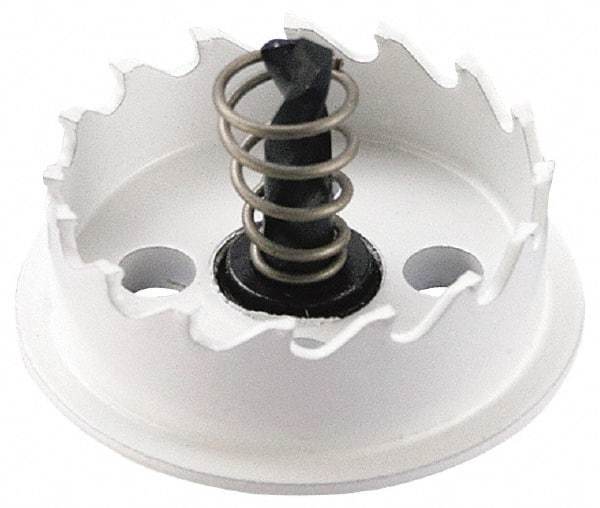 Lenox - 1-3/4" Diam, 1/2" Cutting Depth, Hole Saw - Carbide-Tipped Saw, Toothed Edge - Apex Tool & Supply