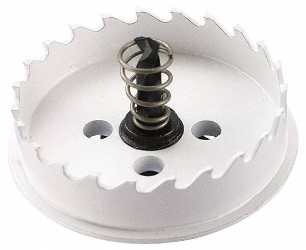 Lenox - 2-1/2" Diam, 1/2" Cutting Depth, Hole Saw - Carbide-Tipped Saw, Toothed Edge - Apex Tool & Supply