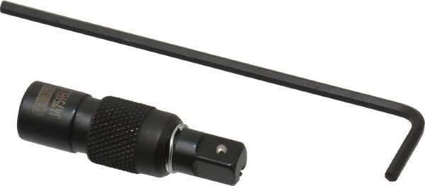 Proto - 1/4 Male 1/4 Female Locking Adapter - 1-11/16" OAL - Apex Tool & Supply