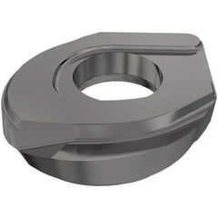 Iscar - HBRD1.0 QF Grade IC328 Carbide Milling Insert - TiCN Finish, 0.212" Thick, 1/2" Corner Radius - Apex Tool & Supply