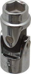 Blackhawk by Proto - 7/16", 3/8" Drive, Standard Hand Socket - 6 Points, 1-51/64" OAL, Alloy Steel, Chrome Finish - Apex Tool & Supply