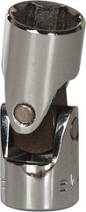Blackhawk by Proto - 3/8" Drive, Standard Hand Socket - 6 Points, 1-29/32" OAL, Alloy Steel, Chrome Finish - Apex Tool & Supply