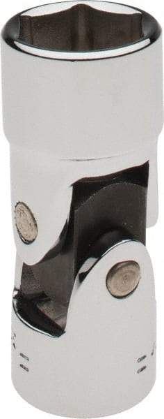 Blackhawk by Proto - 3/8" Drive, Standard Hand Socket - 6 Points, 2" OAL, Alloy Steel, Chrome Finish - Apex Tool & Supply