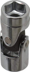 Blackhawk by Proto - 1/2", 3/8" Drive, Standard Hand Socket - 6 Points, 1-51/64" OAL, Alloy Steel, Chrome Finish - Apex Tool & Supply