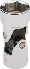 Blackhawk by Proto - 5/8", 3/8" Drive, Standard Hand Socket - 6 Points, 1-29/32" OAL, Alloy Steel, Chrome Finish - Apex Tool & Supply