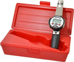 Proto - 3/8" Drive Electronic Digital Torque Wrench - 5 Ft/Lb to 50 Ft/Lb Torque, 11" OAL, 0.1 N/m Graduation, Fixed Head - Apex Tool & Supply