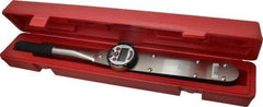 Proto - 1/2" Drive Electronic Digital Torque Wrench - 10 Ft/Lb to 100 Ft/Lb Torque, 22" OAL, 1 N/m Graduation, Fixed Head - Apex Tool & Supply