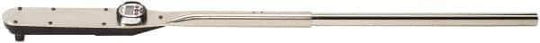Proto - 3/4" Drive Electronic Digital Torque Wrench - 81 N/m to 813 N/m Torque, 22" OAL, 0.1 N/m Graduation, Fixed Head - Apex Tool & Supply