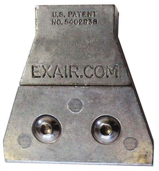 Guardair - Blow Gun Fan - 1/4 NPT, 2" Hose Length, Zinc - Apex Tool & Supply