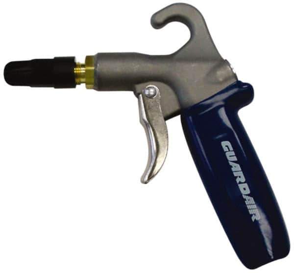 Guardair - 120 Max psi Plastic Tip Safety Air Gun - 1/4 NPT Inlet, Zinc - Apex Tool & Supply