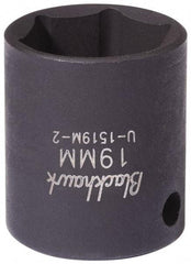 Blackhawk by Proto - 1/2" Drive 26mm Standard Impact Socket - 6 Points, 3-7/8" OAL - Apex Tool & Supply