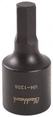 Blackhawk by Proto - 1/2" Drive, 9/16" Impact Hex Bit Socket - 4-5/8" OAL - Apex Tool & Supply