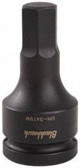 Blackhawk by Proto - 3/4" Drive, 3/4" Impact Hex Bit Socket - 3-1/2" OAL - Apex Tool & Supply