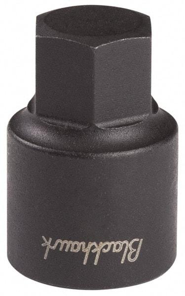 Blackhawk by Proto - 3/8" Drive, 1/4" Impact Hex Bit Socket - 3-5/8" OAL - Apex Tool & Supply